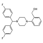 (2-{4-[Bis(4-fluorophenyl)methyl]piperazin-1-yl}phenyl)methanol