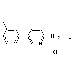 5-m-Tolylpyridin-2-ylamine dihydrochloride