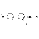 5-(4-METHOXYPHENYL)PYRIDIN-2-YLAMINE DIHYDROCHLORIDE