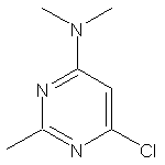 4-(N,N-Dimethylamino)-6-chloro-2-methylpyrimidine