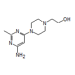 2-[4-(6-Amino-2-methyl-4-pyrimidinyl)-1-piperazinyl]ethanol