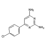 6-(4-CHLOROPHENYL)PYRIMIDINE-2,4-DIAMINE