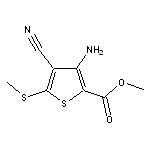 Methyl 3-Amino-4-cyano-5-(methylthio)thiophene-2-