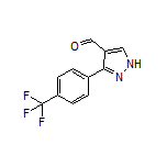 3-[4-(Trifluoromethyl)phenyl]pyrazole-4-carbaldehyde