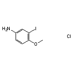 3-Iodo-4-methoxyaniline hydrochloride