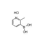 2-Methylpyridine-3-boronic Acid Hydrochloride