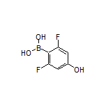 2,6-Difluoro-4-hydroxyphenylboronic Acid