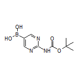 2-(Boc-amino)pyrimidine-5-boronic Acid