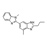 1,7’-Dimethyl-2’-propyl-1H,3’H-2,5’-bibenzo[d]imidazole