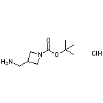 tert-Butyl 3-(aminomethyl)azetidine-1-carboxylate hydrochloride