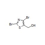 2,4-Dibromo-5-(hydroxymethyl)thiazole