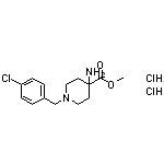 4-amino-1-(4-chloro-benzyl)-piperidine-4-carboxylic acid methyl ester dihydrochloride