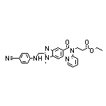 Ethyl 3-[2-[[(4-Cyanophenyl)amino]methyl]-1-methyl-N-(pyridin-2-yl)-1H-benzo[d]imidazole-5-carboxamido]propanoate