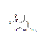 2-Amino-6-methyl-5-nitropyrimidin-4(3H)-one