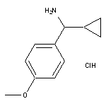 Cyclopropyl(4-methoxyphenyl)methanamine hydrochloride