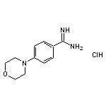 4-(Morpholin-4-yl)benzene-1-carboximidamide hydrochloride