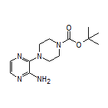 1-Boc-4-(3-amino-2-pyrazinyl)piperazine