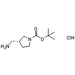 (R)-(1-Boc-3-pyrrolidinyl)methanamine Hydrochloride