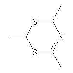 Dihydro-2,4,6-trimethyl-1,3,5-(4H)dithiazine