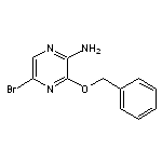 2-Amino-3-(benzyloxy)-5-bromopyrazine