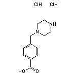 4-(piperazin-1-ylmethyl)benzoic acid dihydrochloride