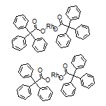 Di[bis(2,2,2-triphenylacetoxy)rhodium]