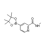 2-(Methylcarbamoyl)pyridine-4-boronic Acid Pinacol Ester