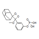 3-(4’-Methoxyspiro[adamantane-2,3’-[1,2]dioxetan]-4’-yl)phenyl Dihydrogen Phosphate