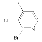 2-Bromo-3-chloro-4-methylpyridine