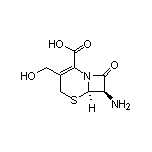 (6R,7R)-7-Amino-3-(hydroxymethyl)-8-oxo-5-thia-1-azabicyclo[4.2.0]oct-2-ene-2-carboxylic Acid