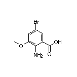 5-Bromo-3-methoxyanthranilic Acid