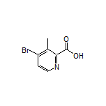 4-Bromo-3-methylpyridine-2-carboxylic Acid