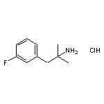 1-(3-Fluorophenyl)-2-methylpropan-2-amine hydrochloride