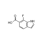 7-Fluoroindole-6-carboxylic Acid