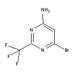 6-Bromo-2-(trifluoromethyl)pyrimidin-4-amine