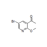 1-(5-Bromo-2-methoxy-3-pyridyl)ethanone