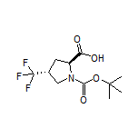 (2S,4R)-1-Boc-4-(trifluoromethyl)pyrrolidine-2-carboxylic Acid