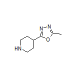 2-Methyl-5-(4-piperidyl)-1,3,4-oxadiazole