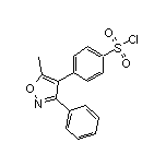 4-(5-Methyl-3-phenyl-4-isoxazolyl)benzenesulfonyl Chloride