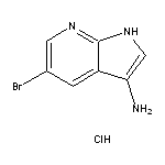 5-BROMO-1H-PYRROLO[2,3-B]PYRIDIN-3-AMINE HCL