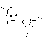 (6R,7R)-7-[(Z)-2-(2-Imino-2,3-dihydro-4-thiazolyl)-2-(methoxyimino)acetamido]-8-oxo-5-thia-1-azabicyclo[4.2.0]oct-2-ene-2-carboxylic Acid