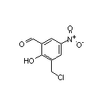 3-(Chloromethyl)-5-nitrosalicylaldehyde