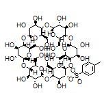 Mono-2-O-(p-toluenesulfonyl)-alpha-cyclodextrin