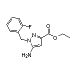 Ethyl 5-Amino-1-(2-fluorobenzyl)pyrazole-3-carboxylate