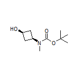 cis-3-[Boc(methyl)amino]cyclobutanol