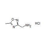 (5-Methyl-1,2,4-oxadiazol-3-yl)methanamine Hydrochloride