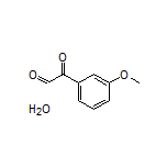 2-(3-Methoxyphenyl)-2-oxoacetaldehyde Hydrate