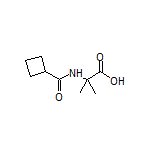 2-(Cyclobutanecarboxamido)-2-methylpropanoic Acid