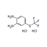 4-[(Trifluoromethyl)thio]benzene-1,2-diamine Dihydrochloride
