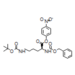 4-Nitrophenyl (S)-2-(Cbz-amino)-6-(Boc-amino)hexanoate